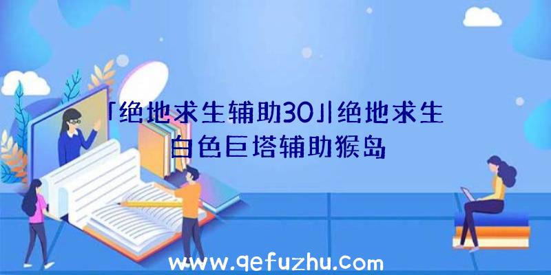 「绝地求生辅助30」|绝地求生白色巨塔辅助猴岛